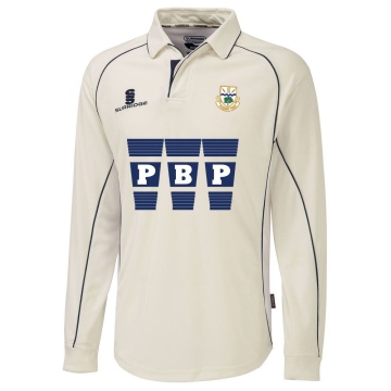 Long Sleeve Shirt Navy Trim