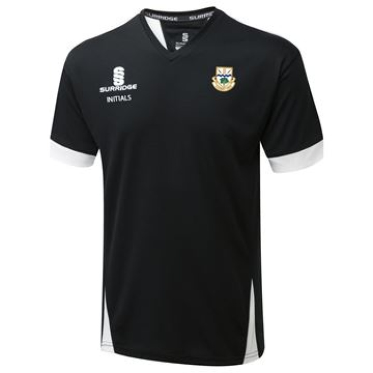 Fuse Training Shirt : Black / White