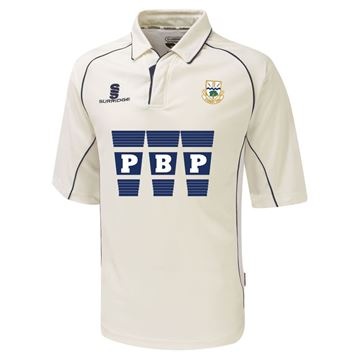 Premier Cricket Shirt - Short Sleeve Navy