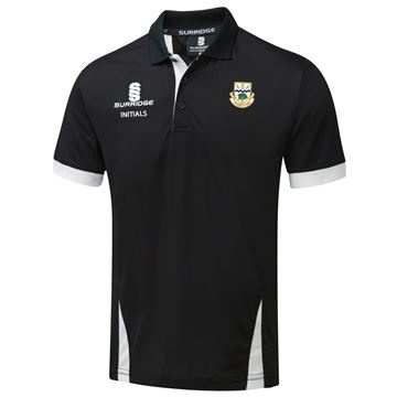 Fuse Polo Shirt : Black /  White